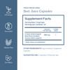 Eclectic Herb - Premium Raw Freeze-Dried Beet Juice Capsules