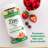 Natures Bounty Zinc Gummies, Immune Support Gummies, Supports Skin &
