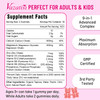 Calcium Magnesium Zinc Gummies with Vitamin D3 B12, Calcium Supplements