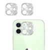 LNtech [2 Pack] Bling Crystal Camera Lens Protector Glitter Diamond Rear Camera Cover 3D Bling Diamond Lens Cover Compatible with iPhone16 &iPhone16