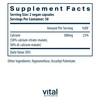 Vital Nutrients - Calcium (Citrate/Malate) - Most Bioavailable Form of Calcium