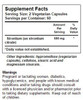 NSI Strontium - 680 mg per Serving - 120 Vegetarian Capsules