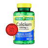Spring Valley Calcium 600 mg, 100 Tablets - Calcium Supplement 600 mg