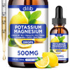 dilib Potassium Magnesium Citrate Supplement, Liquid Magnesium Citrate Drops
