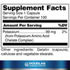 Douglas Laboratories Potassium 99 mg Chelated