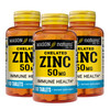 Mason Natural Zinc 50 mg, Supports Immune Function & Antioxidant Health, 100
