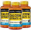 MASON NATURAL Calcium Citrate Plus Vitamin D3, 6 Month Supply, Strengthens