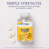 Solaray Calcium Citrate 1000 mg, Natural Orange Flavor Chelated Calcium