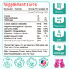 High Absorption Calcium Gummies, Calcium Magnesium Zinc with Magnesium