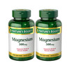 Nature's Bounty Magnesium Supplements 500mg Tablets, Support Bone & Muscle