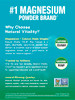 Natural Vitality Calm, Magnesium & Calcium Supplement, Drink Mix Powder Supports