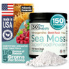 Atlantic Naturals Sea Moss Superfood Powder with Ashwagandha, Beet Root