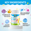 ChiQwench 500 MG Calcium Supplement with Vitamin D3 & K2, Zinc, Magnesium &