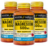 Mason Natural Magnesium 500 mg Extra Strength, 300,Day Supply, Supports Normal