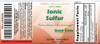 Good State Liquid Ionic Minerals - Sulfur Ultra Concentrate