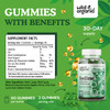 Wild & Organic Iodine Gummies 250mcg - Immune Support Complex w/Potassium Iodide