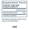 Vital Nutrients Lithium Orotate
