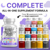Clean Nutraceuticals Magnesium Glycinate Complex 1000mg with L-Theanine 200mg