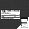 NutraBio Taurine Powder 500g - Pure Free-Form L-Taurine Amino Acid Supplement