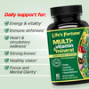 Life's Fortune Multivitamin & Mineral 60 Tablets, All Natural Energy Source