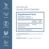 Eclectic Institute Raw Freeze-Dried Organic Aronia Berry Capsules