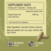 HERBAMAMA Sage Capsules - 1000mg Natural Digestive & Immune Support