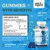 Wild & Organic L-Methylfolate 15mg Gummies - Mood & Brain Support