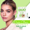 DUO Brush-On Clear Lash Glue Waterproof Strip Lash Adhesive with Vitamins A, C & E, Long Lasting Eyelash Glue, 0.18 oz, 1 Pack
