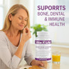 Vita4Life! Calcium Malate + D3 Fast-Dissolve Capsules, 1200 mg Bioavailable