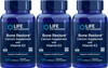 Life Extension Bone Restore Calcium Supplement with Vitamin K2, 120 Capsules
