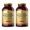 Solgar Calcium Magnesium Citrate, 250 Tablets (Pack of 2)