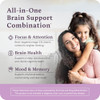Brain Supplement for Natural Focus & Attention