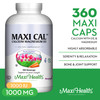 Maxi Health Calcium 1000 mg Supplement with Vitamin D3 (1000 IU) and Magnesium