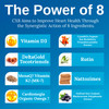 Xtendlife CX8 Heart Health Supplement for Cardiovascular Support, Circulation
