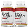 Justified Laboratories (2 Pack Blood Balance Max 1295MG Formula Supplement Pills