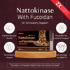 Umeken Nattokinase Plus Fucoidan, Nattokinase Supplement, 5000FU Natto, Odor