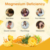 (2 Pack) Magnesium Glycinate Gummies 500mg, High-Absorption Magnesium Supplement