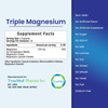Truemed Triple Magnesium Complex Supplement 235mg with Magnesium Citrate, Malate