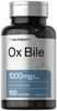 Horbäach Ox Bile Supplement - 1000mg - 100 Capsules