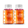 Vitamatic Zinc 50mg Gummies - 60 Vegan Gummies - Gluten-Free - 2 Pack