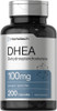 Horbäach DHEA 100mg - 200 Capsules - Supplement