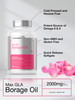 Horbäach Borage Oil Capsules 2000 mg - 120 Softgels