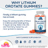 Lithium Orotate Gummies 5mg (Per Serving) - Chewable Lithium Supplement