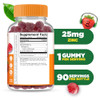 Lifeable Zinc for Kids - 25mg - Great Tasting Natural Flavored Zinc Gummies
