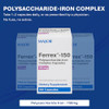 MAJOR Ferrex-150 Polysaccharide-Iron Complex Capsules 150mg Iron Supplement