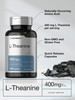 Horbäach L-Theanine Supplement - 400mg - 120 Powder Capsules