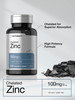 Horbäach Chelated Zinc Supplement 100mg - 250 Tablets