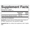 Brieofood Organic Bacopa 1500mg, 45 Servings, Vegetarian, Gluten Free, 90
