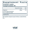 Vital Nutrients Magnesium Glycinate + Malate - 120mg Vegan Magnesium Supplement