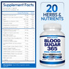 Arazo Nutrition Blood Sugar 365 Supplement - Supports Healthy Energy Levels